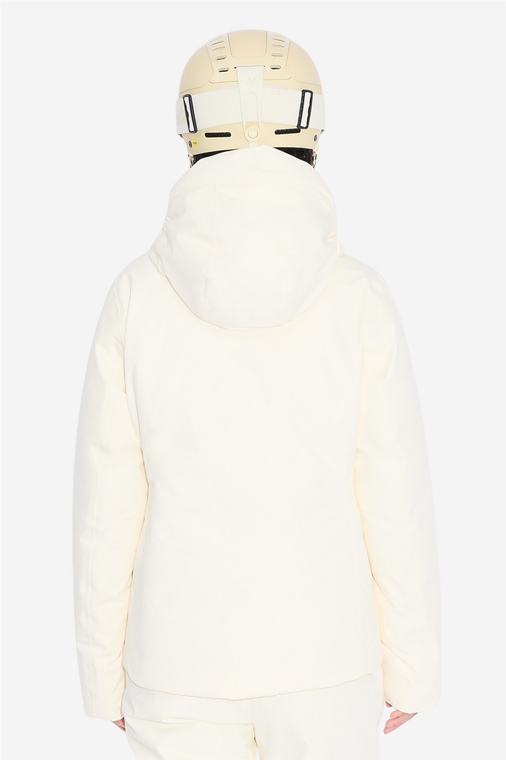 W Tryvann Lt Down Jacket Ecru