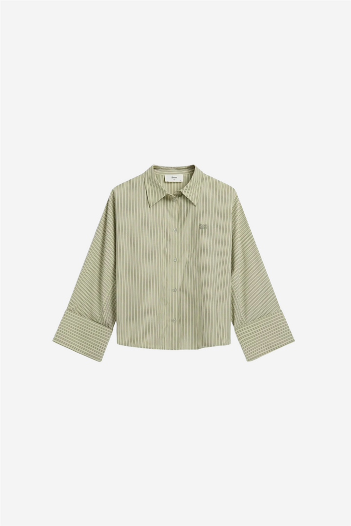 Atari Shirt Sage Stripe