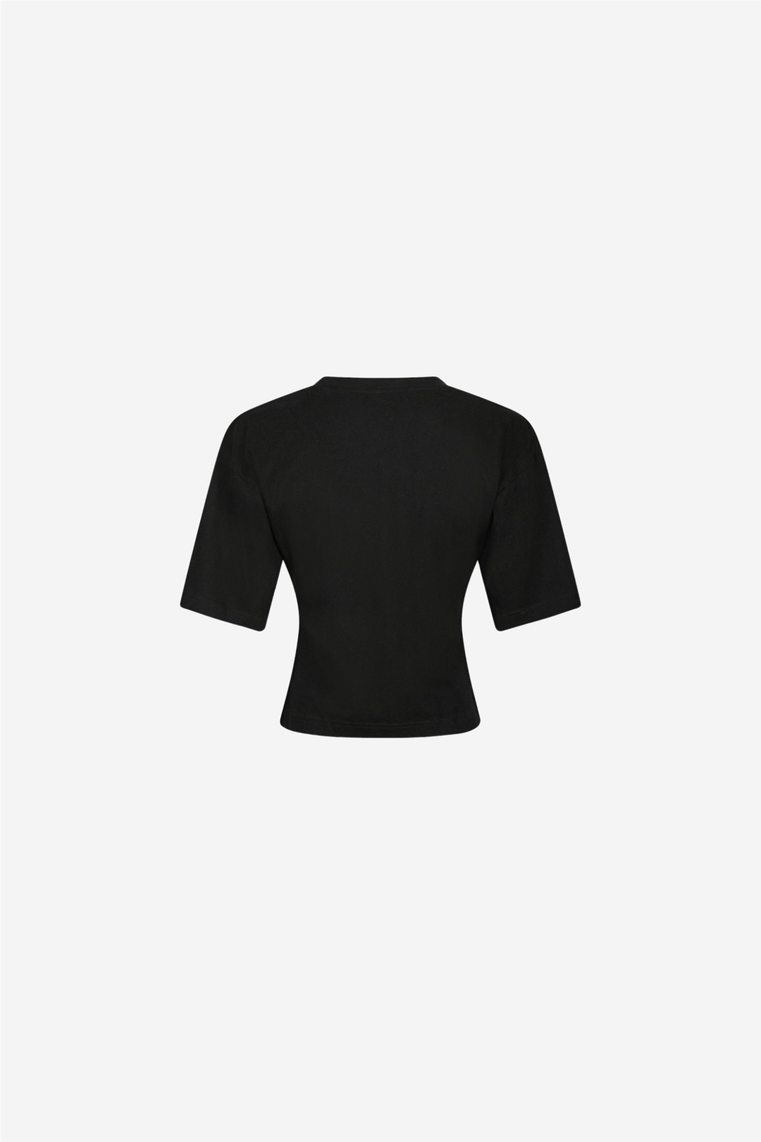 Asha Boxy Tee Black
