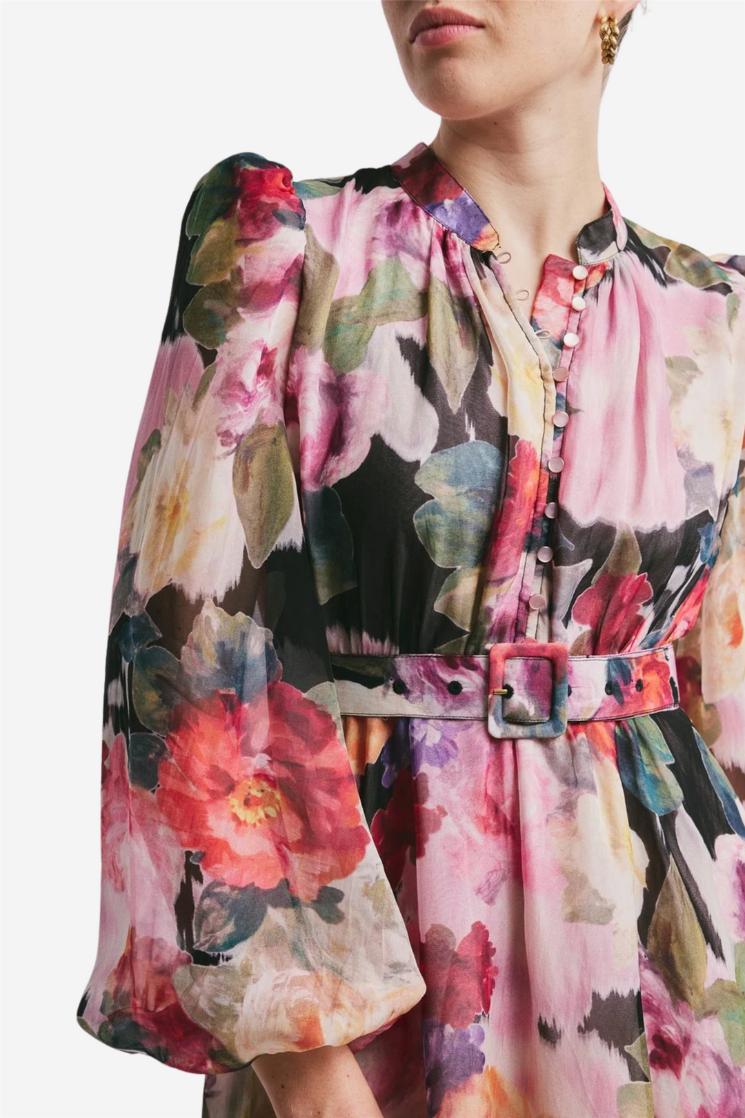 Organza Mini Dress Winter Breeze
