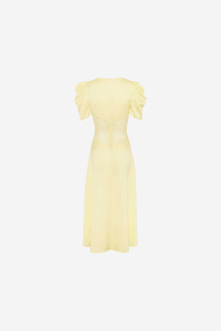 Francis Lace Midi Dress Lemonade