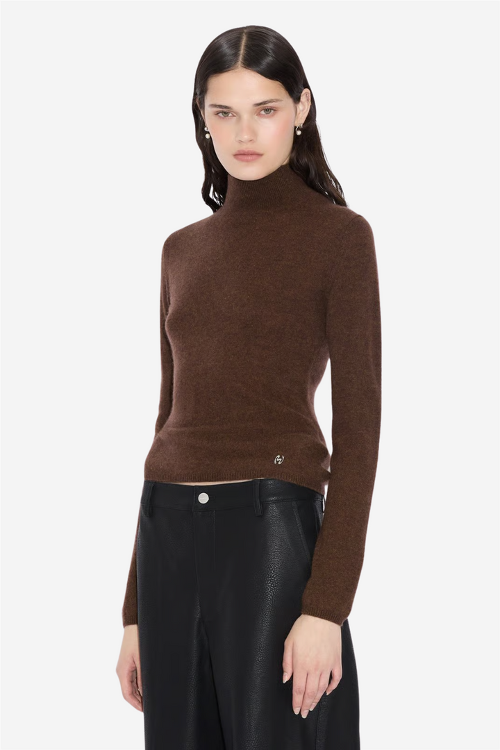Cashmere Turtleneck Taupe
