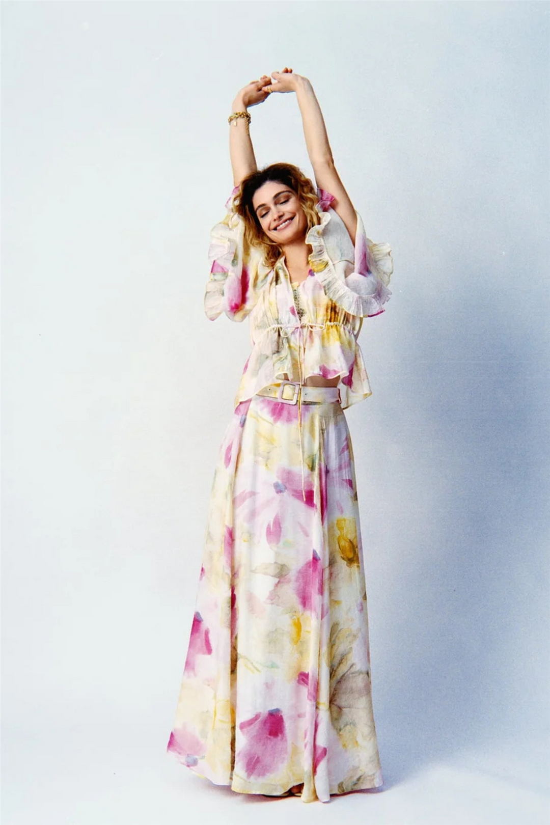 Bohemian Maxi Skirt Daylight