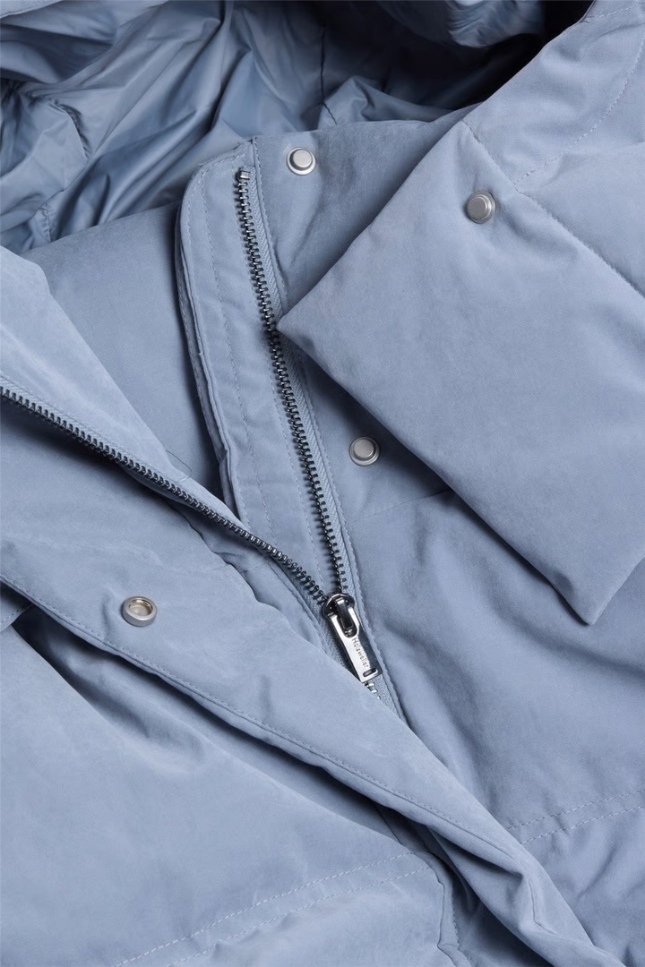 Steilia Brushed Down Jacket Lt. Blue