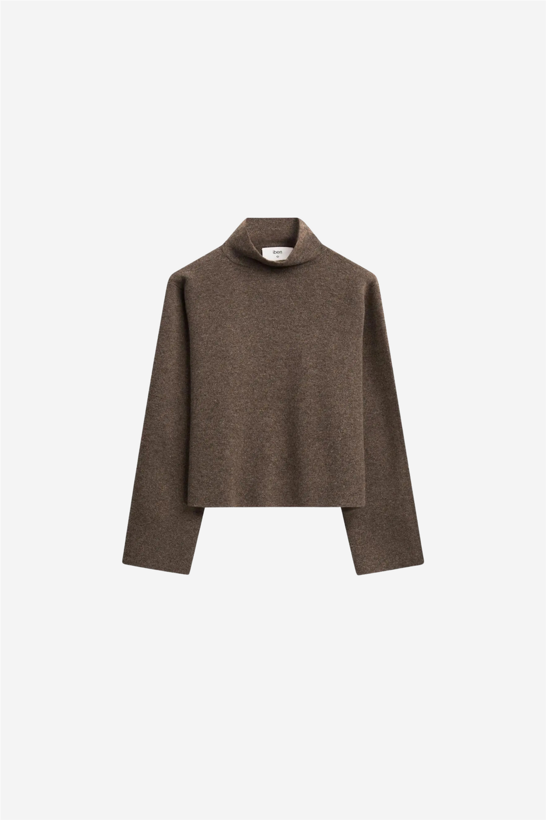 Serge Merino Sweater Brown Melange