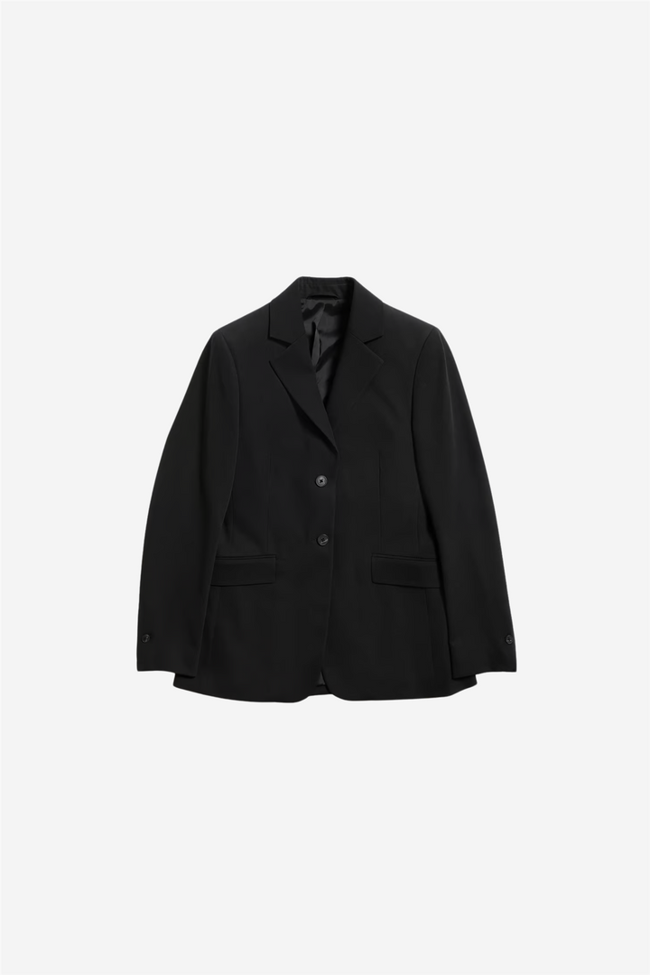 W Regular Suit Jacket Black