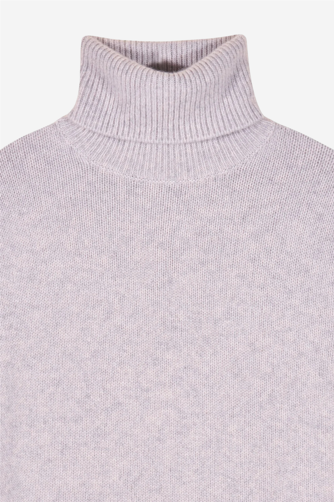 Turtleneck Sweater Light Heather Gray