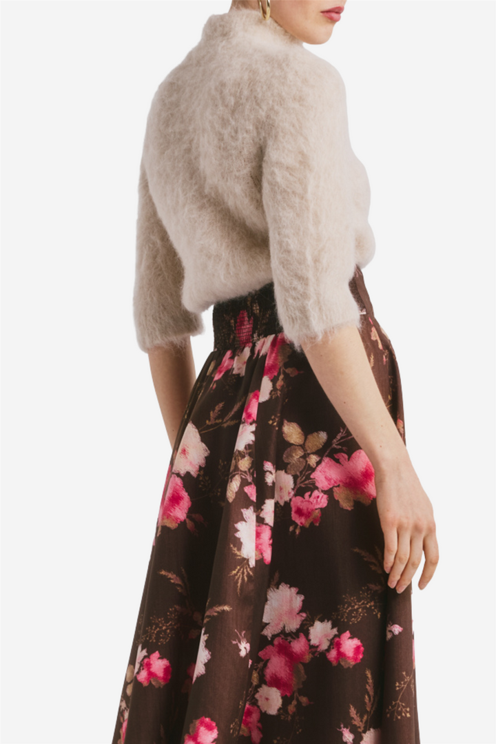 Hairy Knit Turtleneck Soft