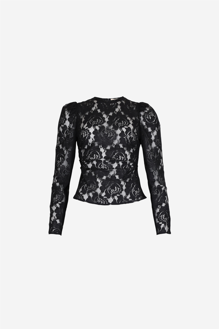 Lace Top Black