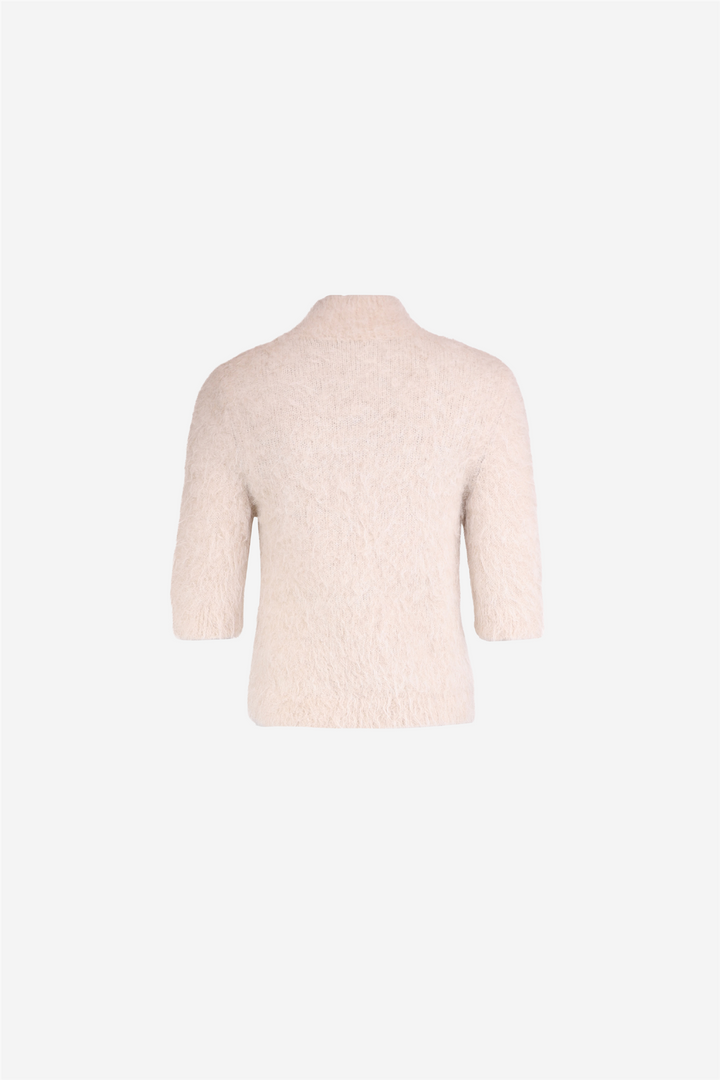 Hairy Knit Turtleneck Soft