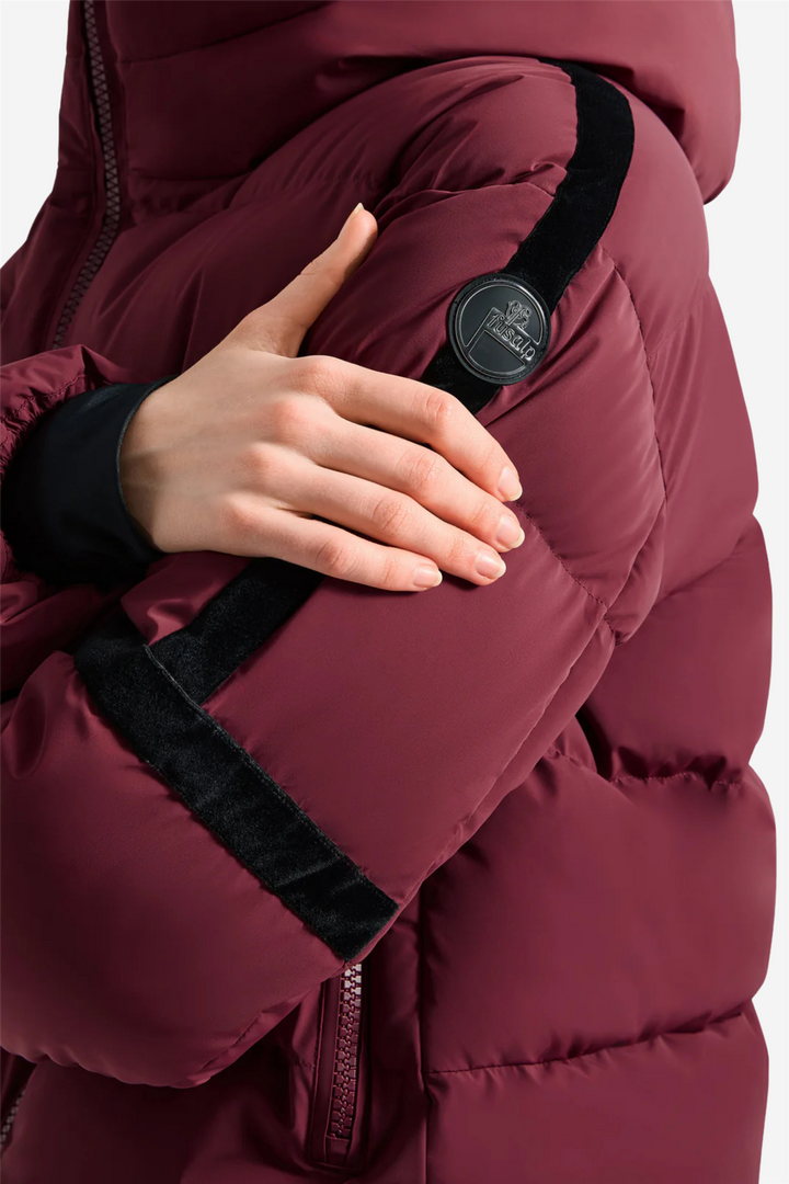 Barsy Jacket Acajou/Noir