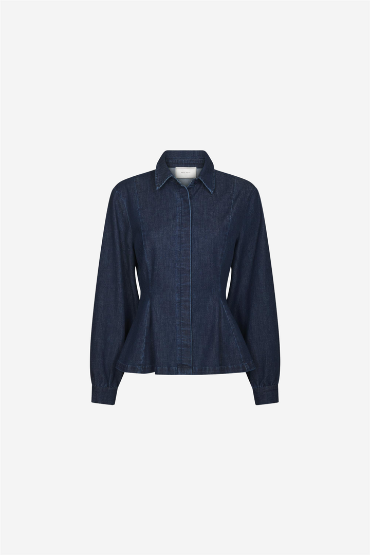 Melody Denim Shirt Dark Blue