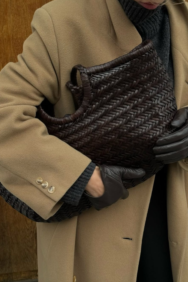 Dragon Diffusion Vesker Nantucket Basket Big Dark Brown