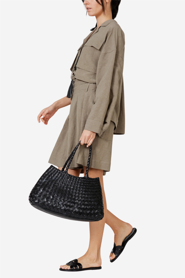 Dragon Diffusion Vesker Santa Croce Bag Big Black