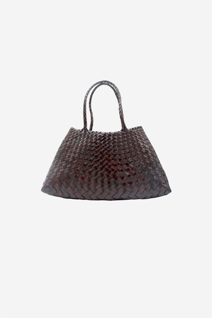 Dragon Diffusion Vesker Santa Croce Bag Big Dark Brown