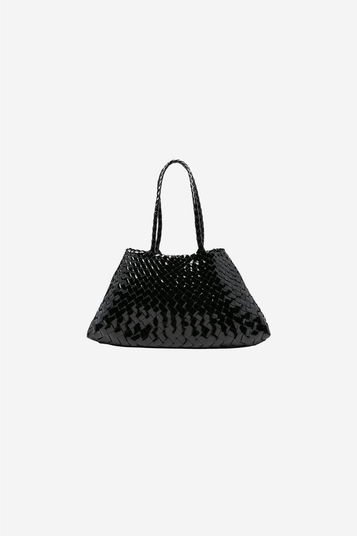 Dragon Diffusion Vesker Santa Croce Bag Small Patent Black