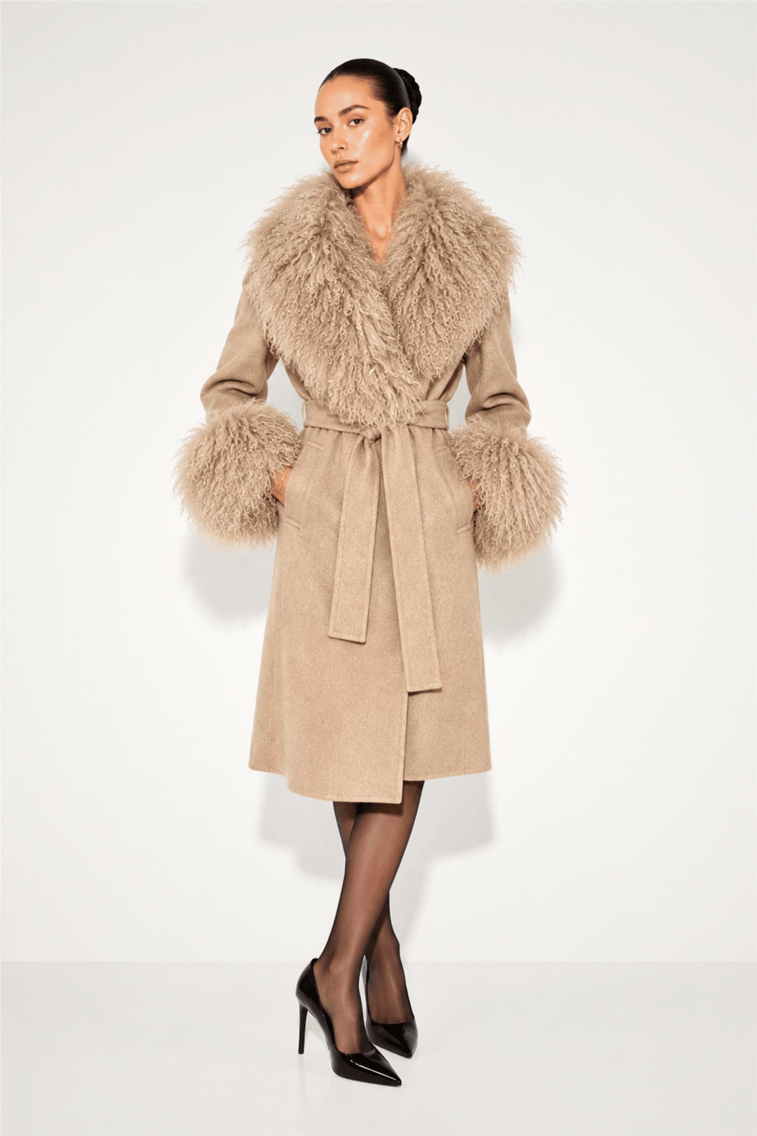 Ducie Yttertøy Marta Mongolian Coat Beige