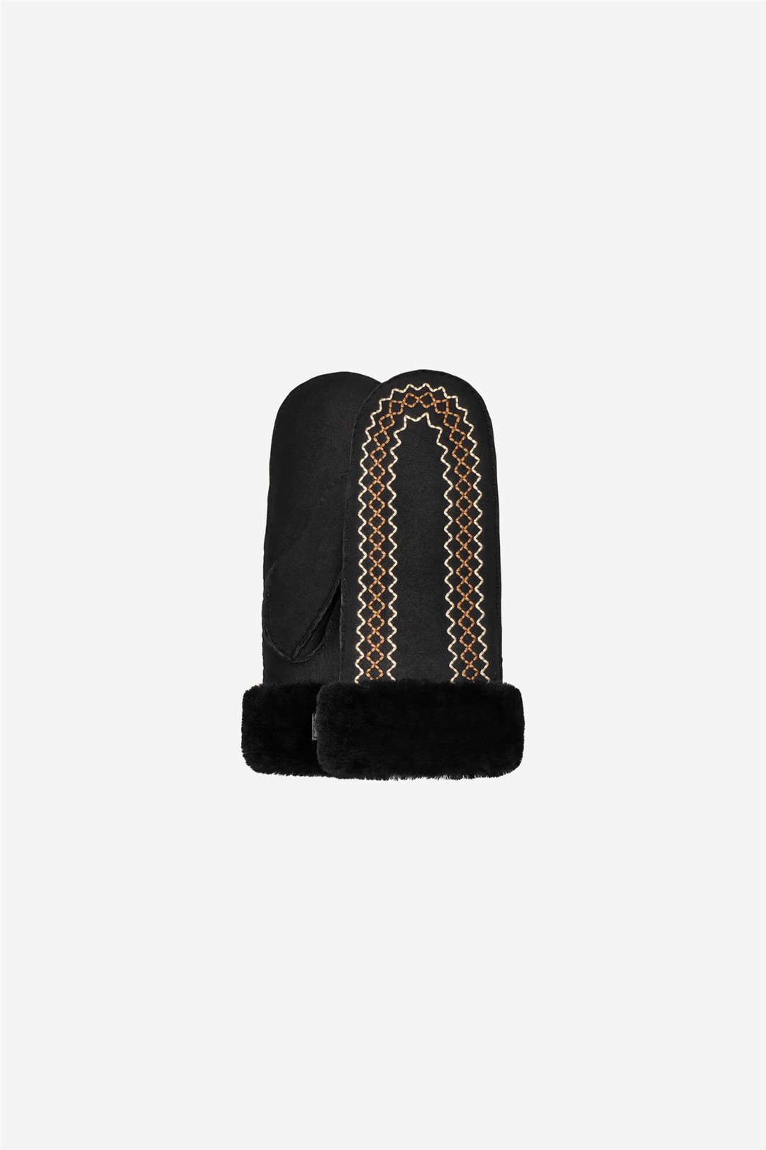 Atherson Embroidered Black