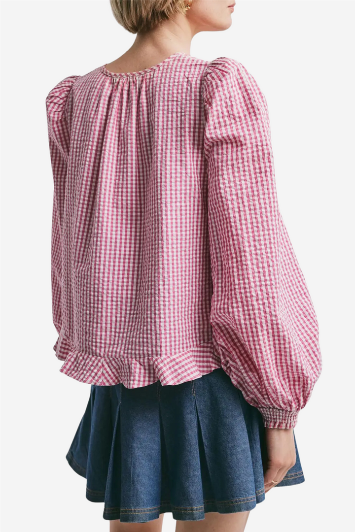 Denim Mini Skirt French Blue