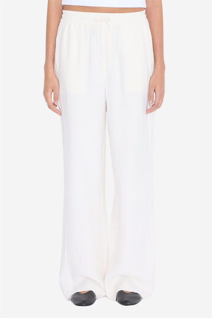 Summer Relaxed Trousers Off White