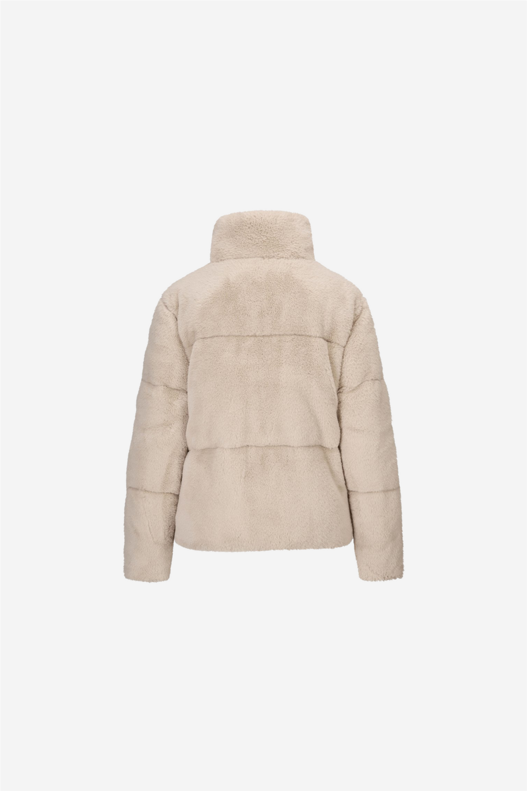 Gisele Fake Fur Jacket Beige