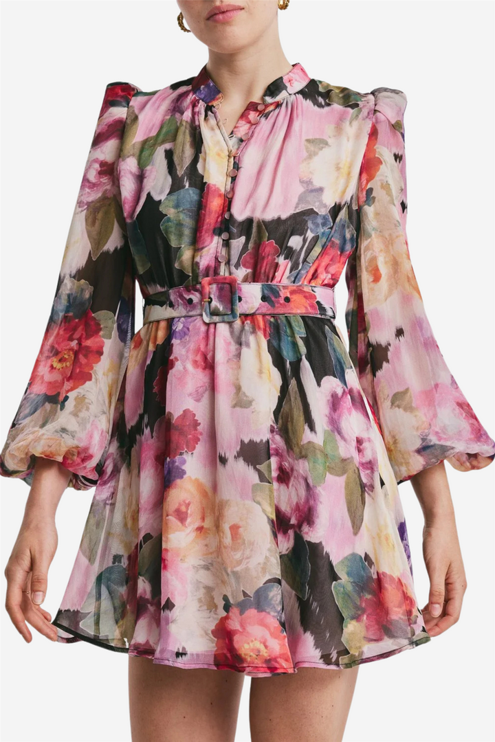 Organza Mini Dress Winter Breeze