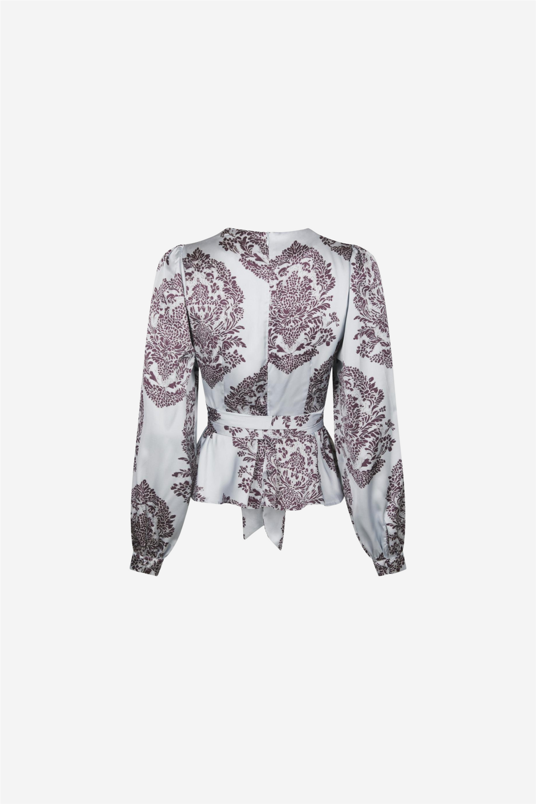 Rista Deco Drop Blouse Light Blue
