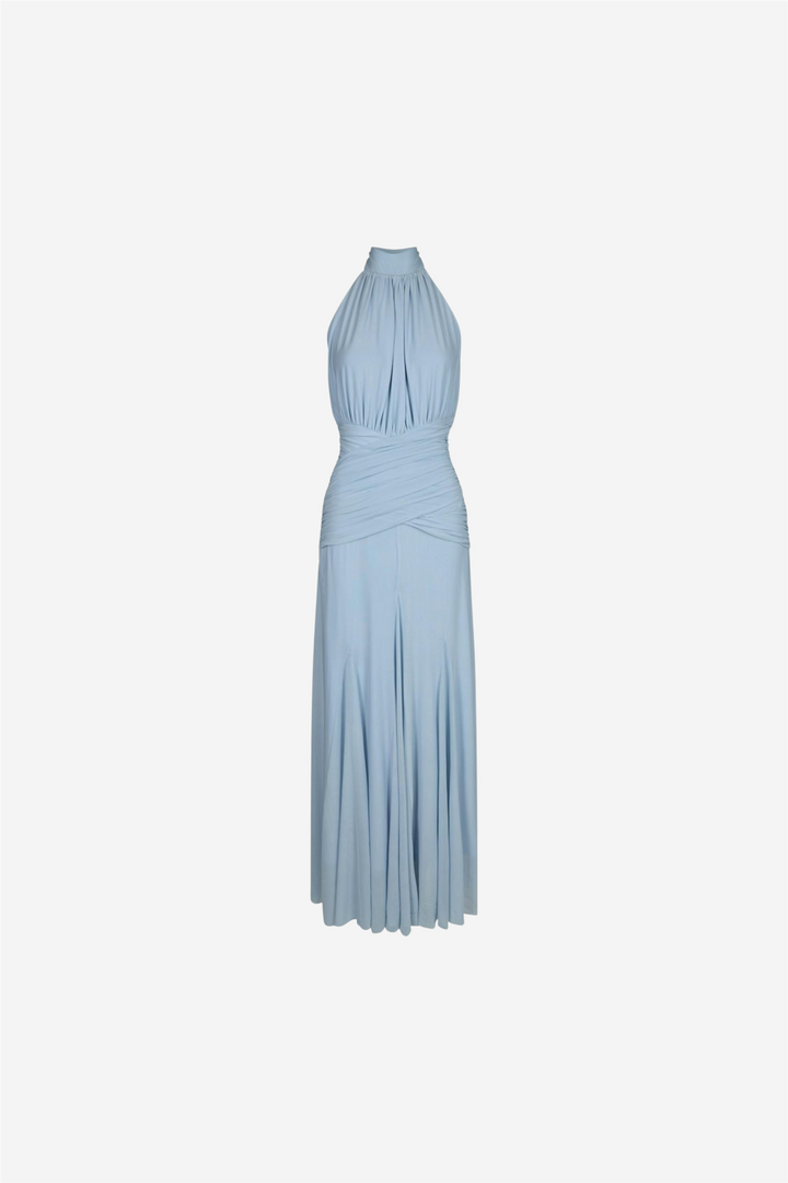Lisseth Mesh Dress Light Blue