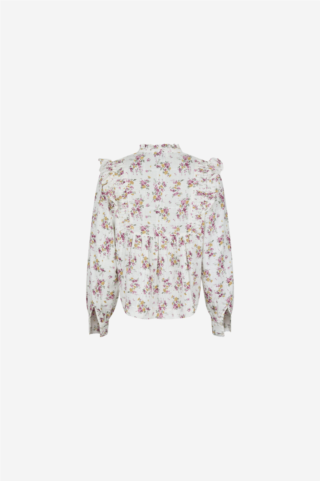 Alicia Flower Oasis Bloouse Off White