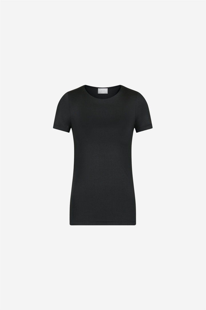 Verna Jersey Tee Black
