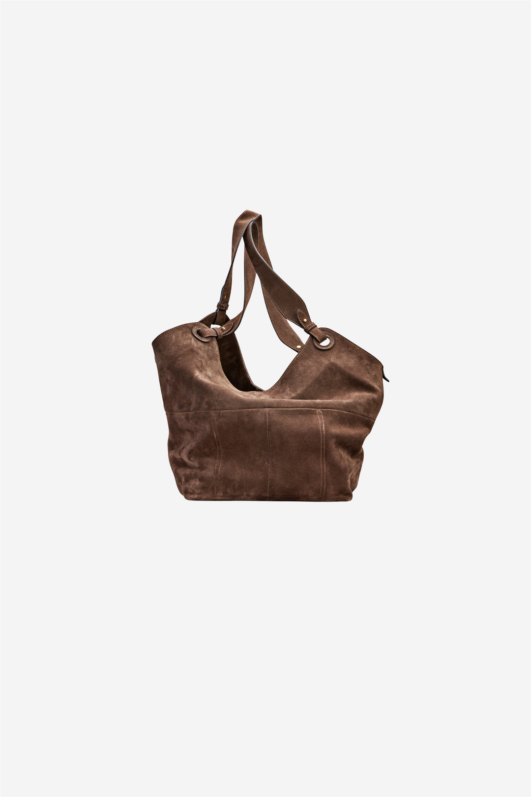 Soho Hobo Umber Suede