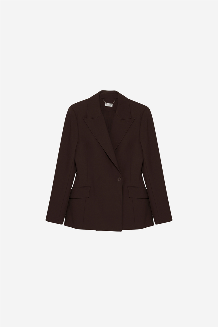 Surabhi Hourglass Blazer Chocolate