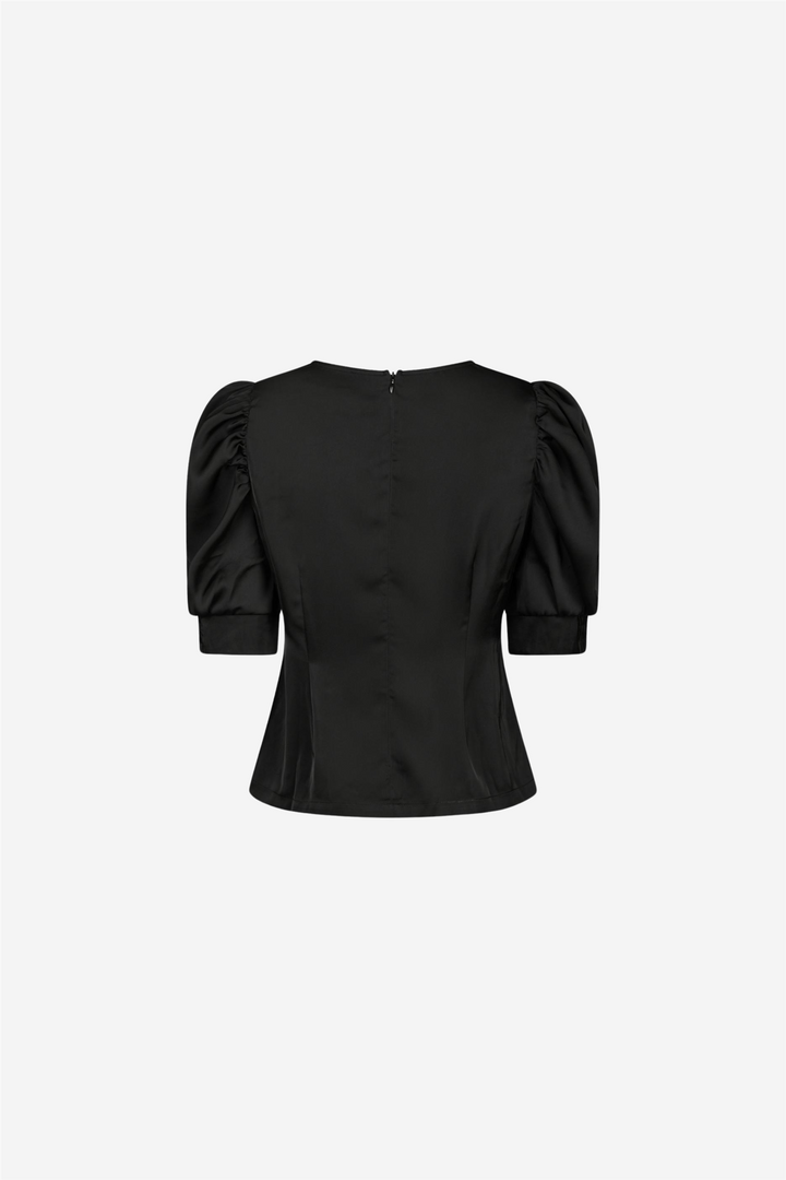 Ambrosi Lace Blouse Black