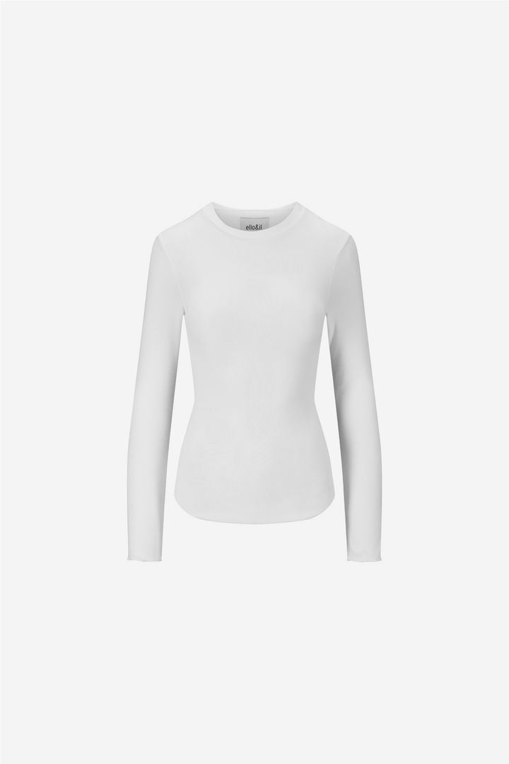 Would rib longsleeve white