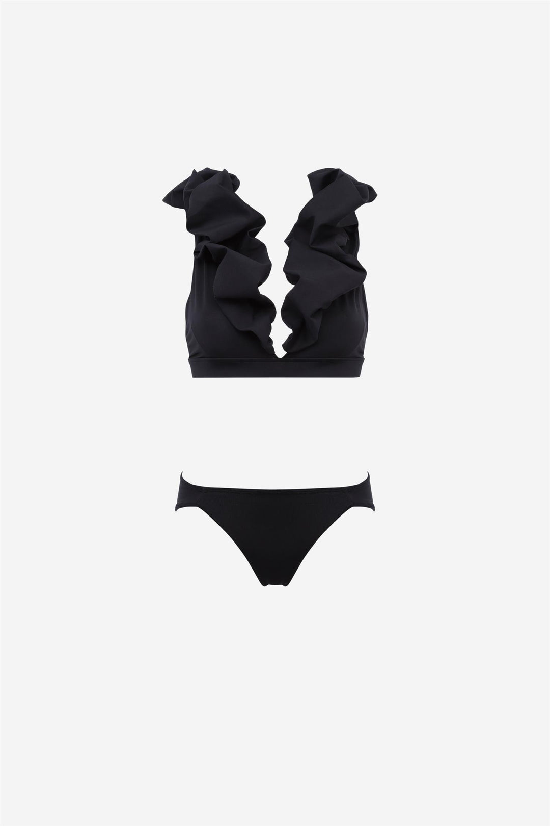 Palazzo 2 Pieces Swimsuit Black