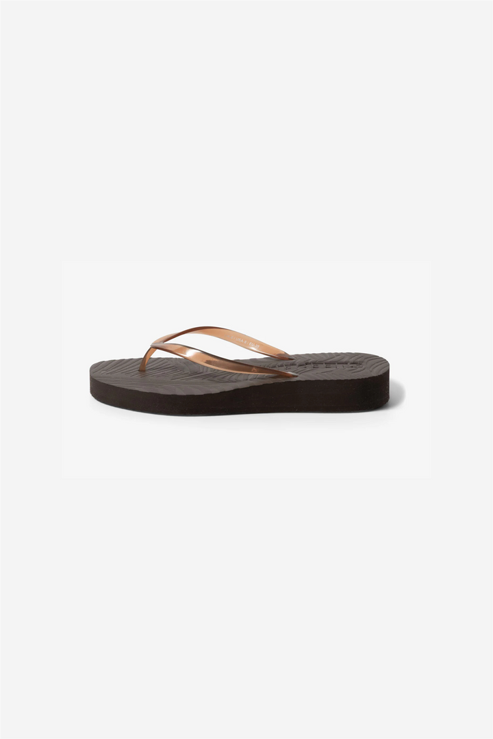 Tapered Platform Brown Transparent