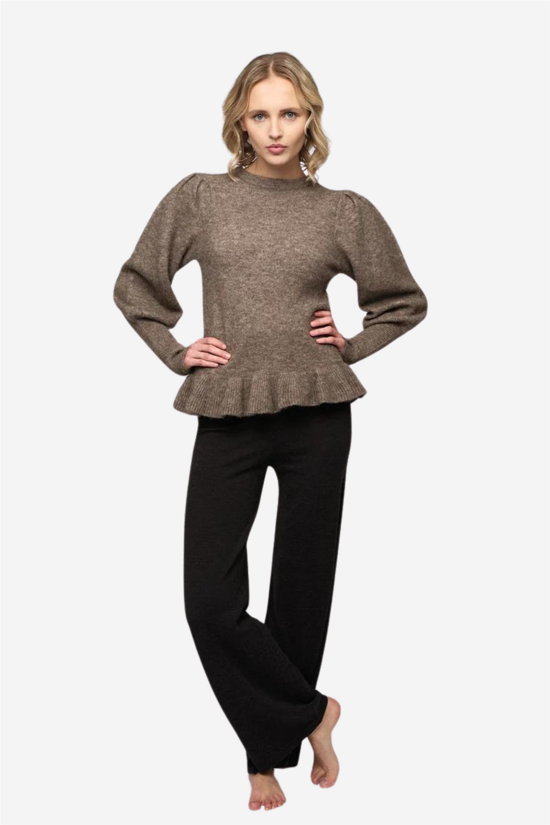 Nala Alpaca Sweater Walnut