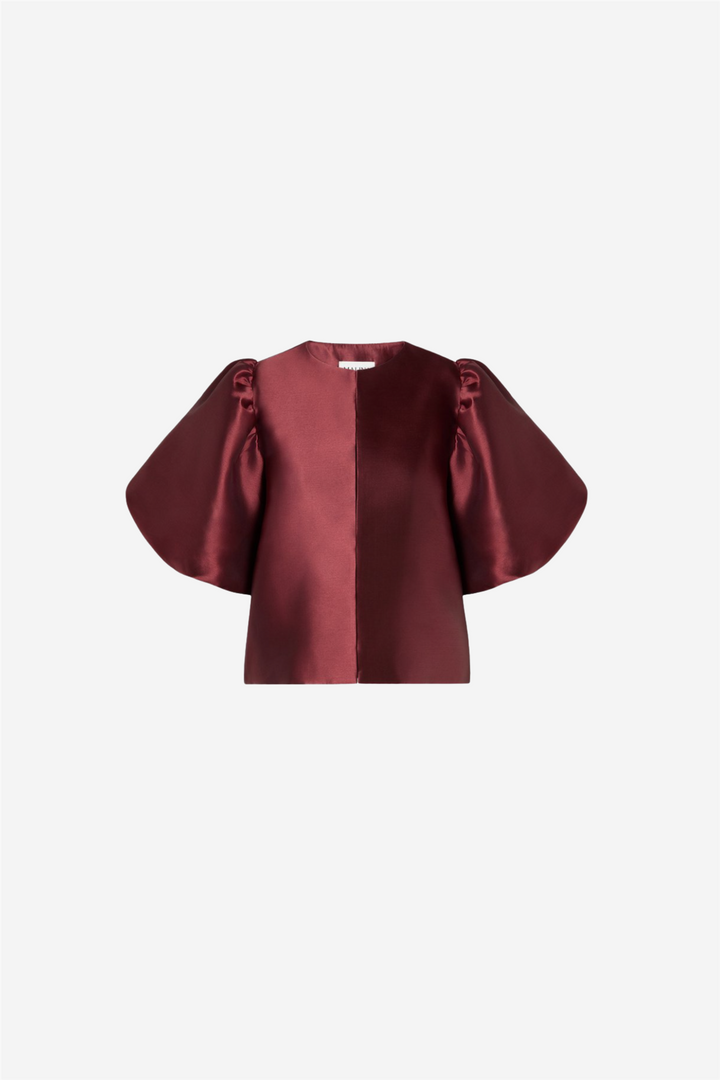 Cleo Blouse Wine