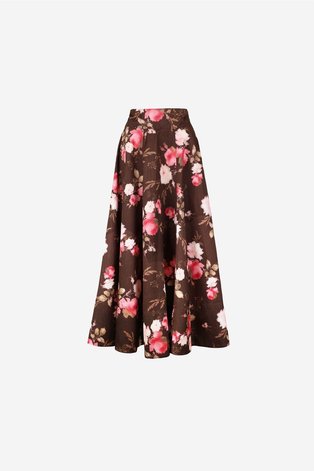 Taffeta Maxi Skirt Soft Bloom