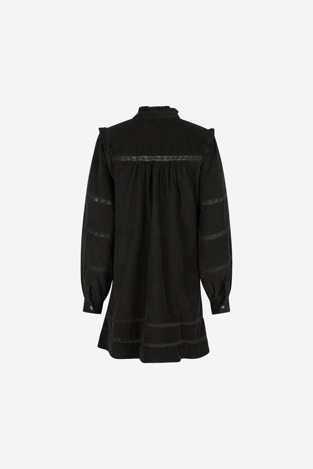 IRIRI CORDUROY DRESS BLACK