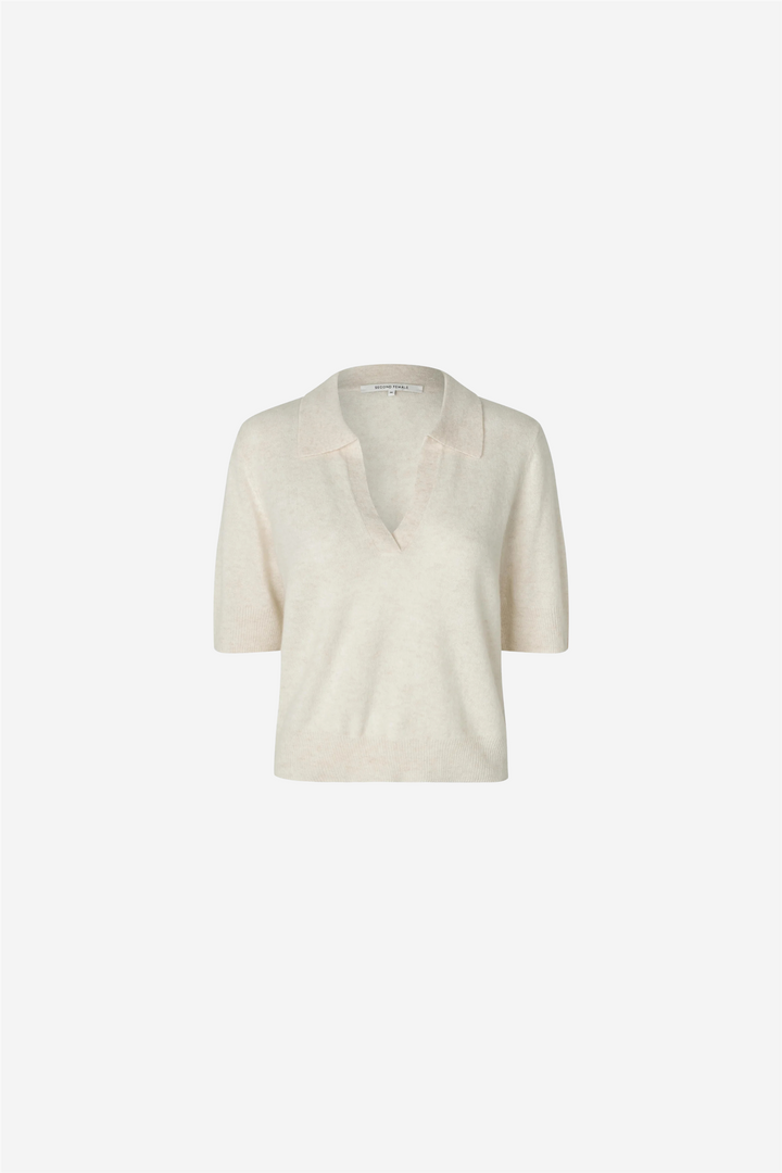 Vilena Knit White Alyssum