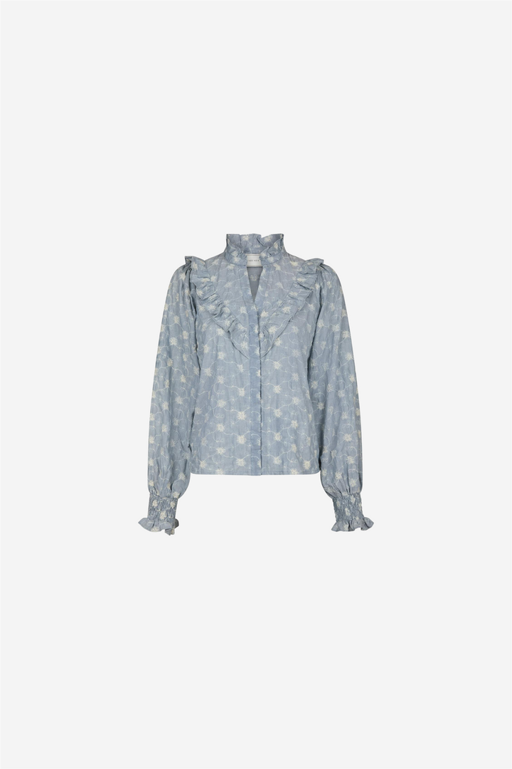 Degas Delicate Blouse Dusty Blue