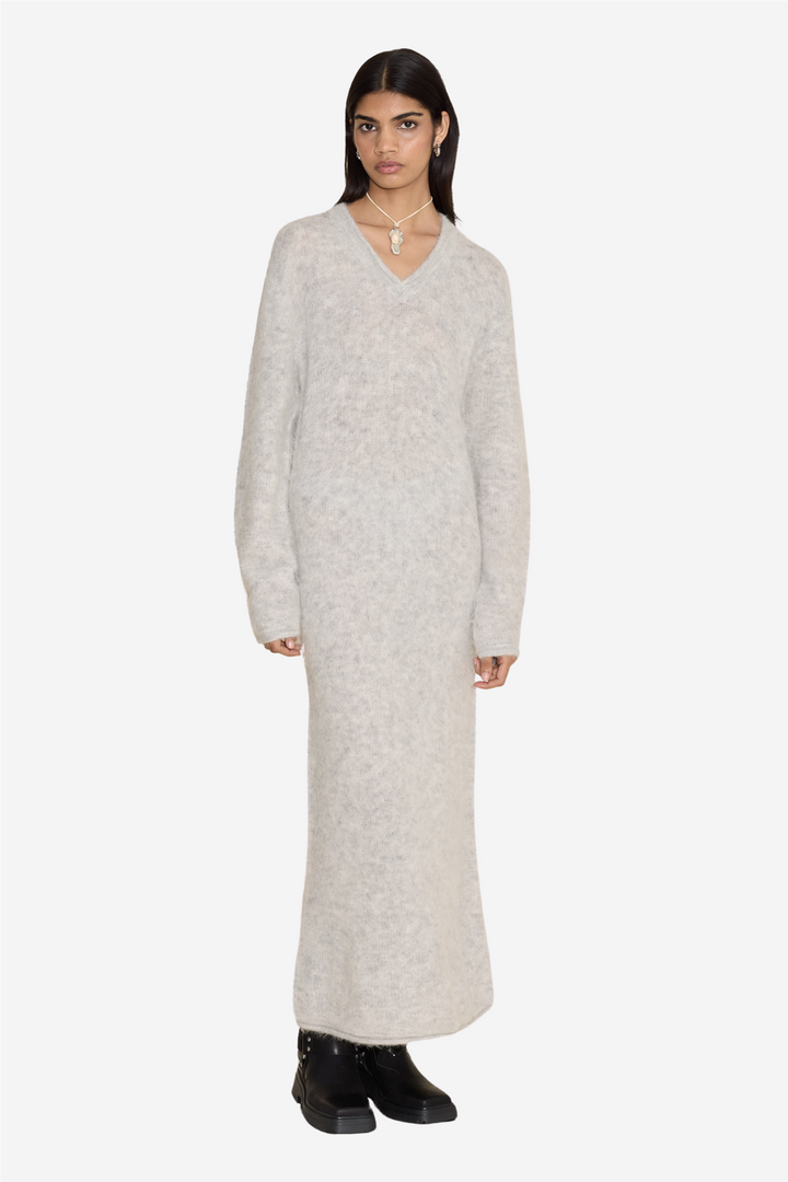 Tine Light LS Dress Lt. Grey