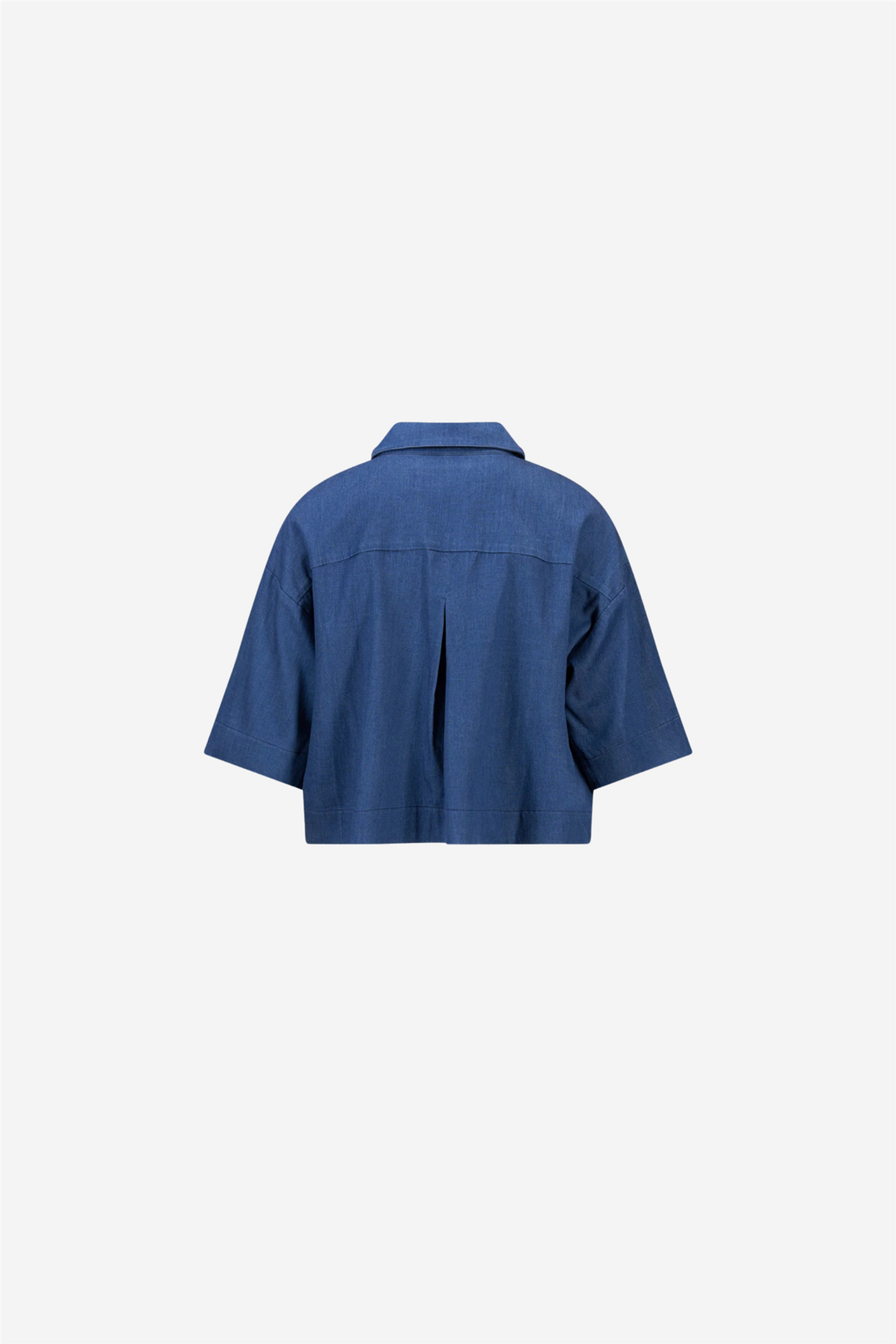 Massy Tencel Shirt Dark Blue