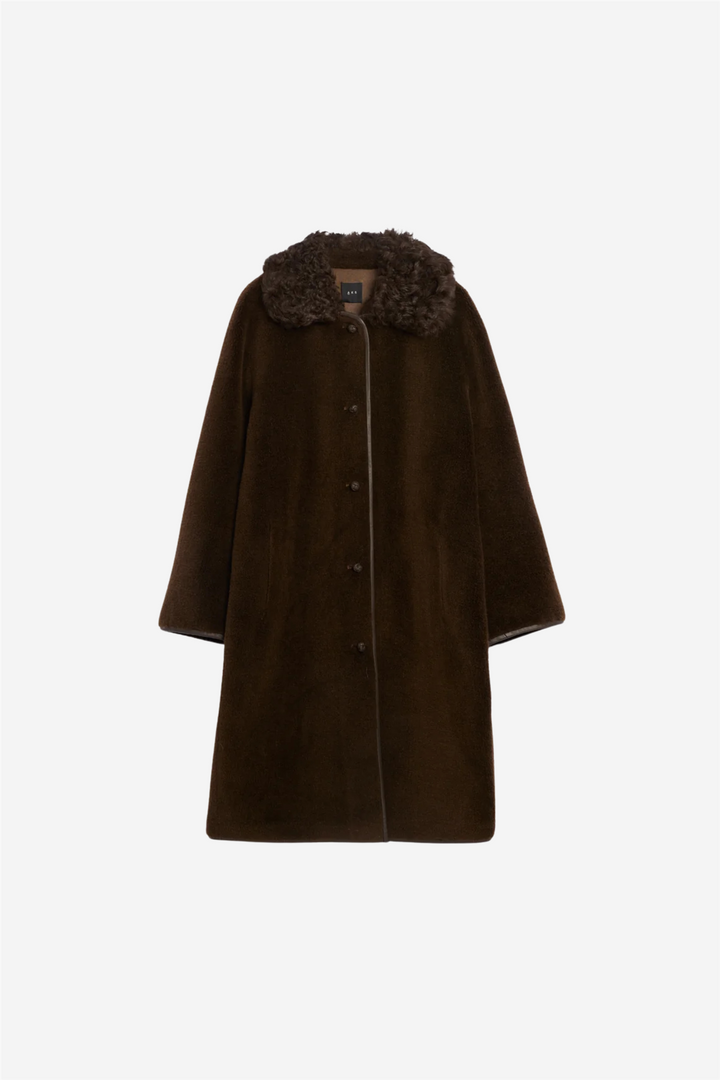 Elda Lamb Fur Coat