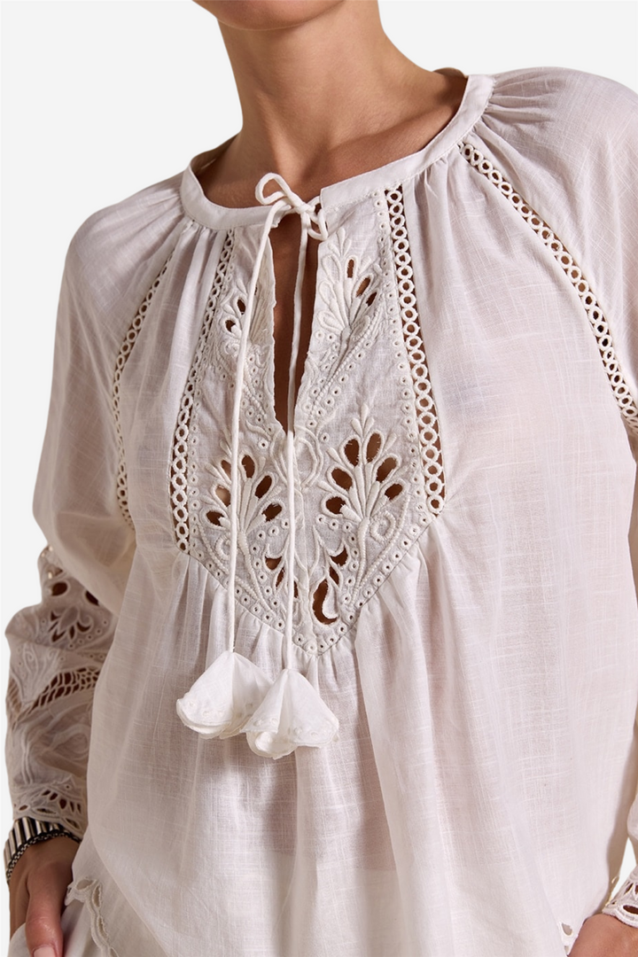 Ashu Top Antique White