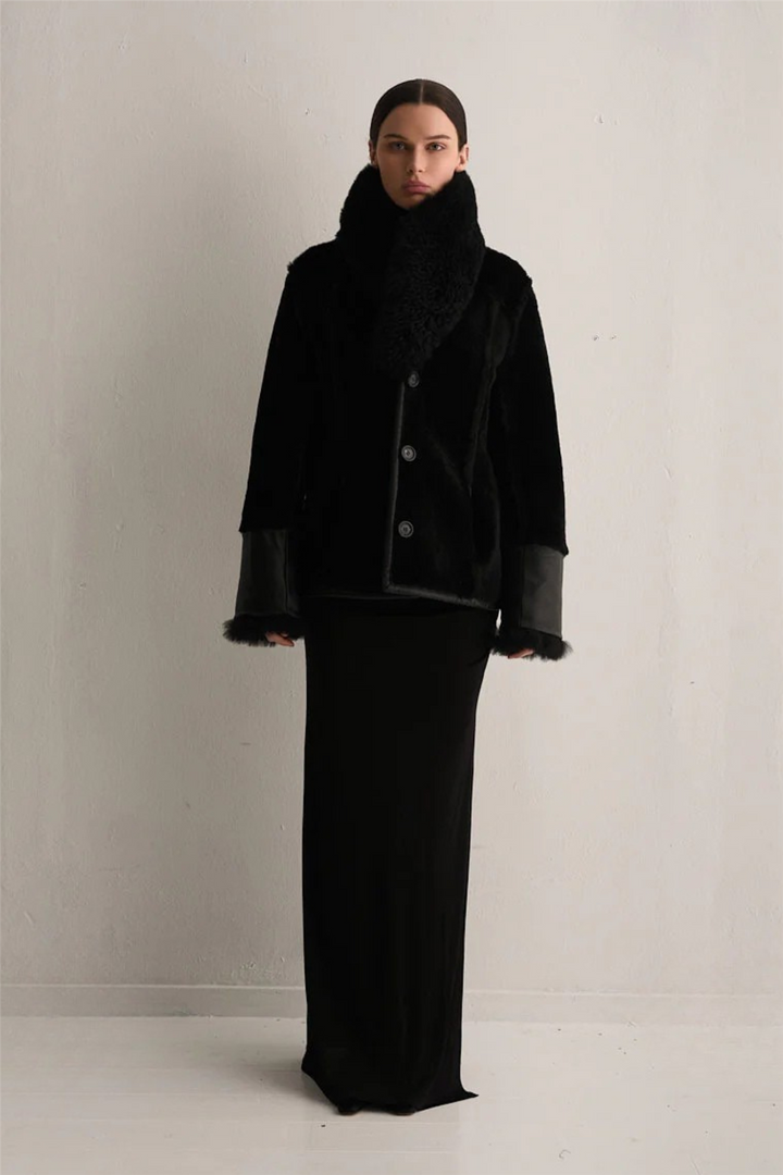 Woodstock Jacket Short Black