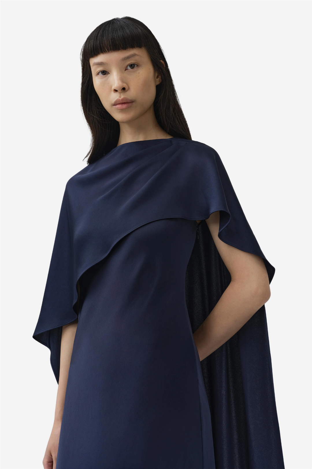 Izel Cape Gown Midnight