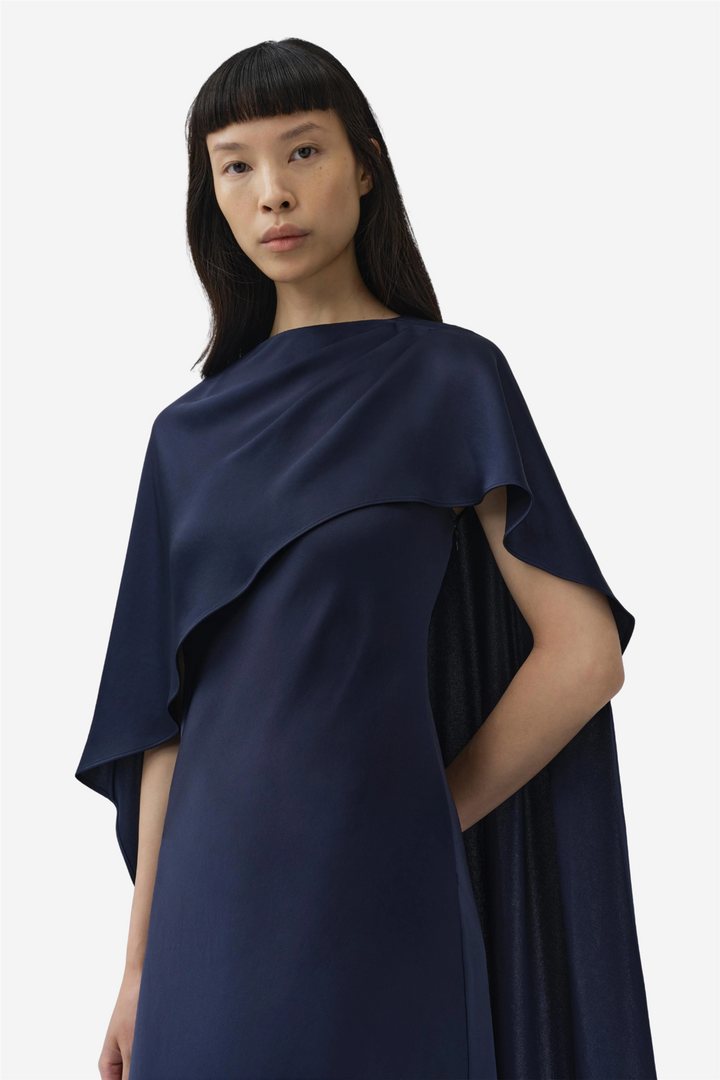 Izel Cape Gown Midnight