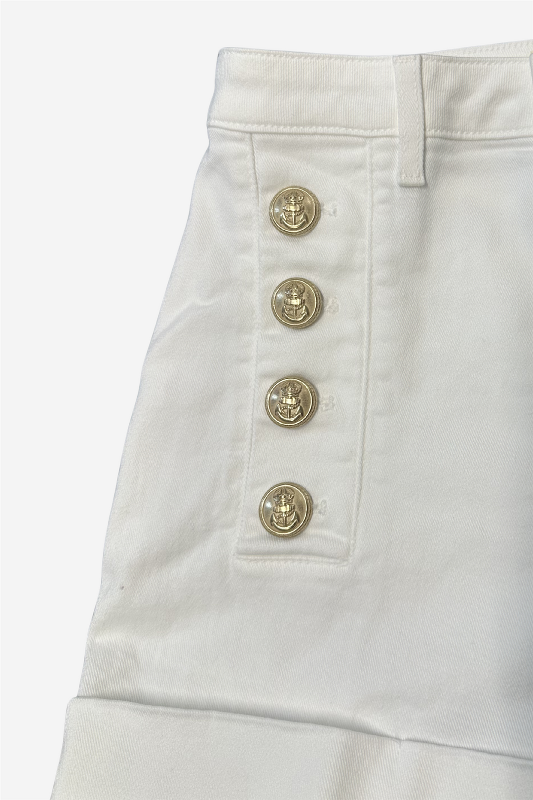 Georgie Shorts White